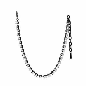 TOVA Oakland Smutt Necklace in Chrome