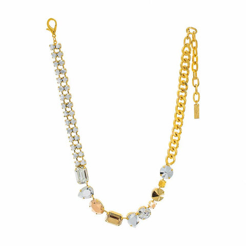 TOVA Natasha Necklace in Mixed Metals