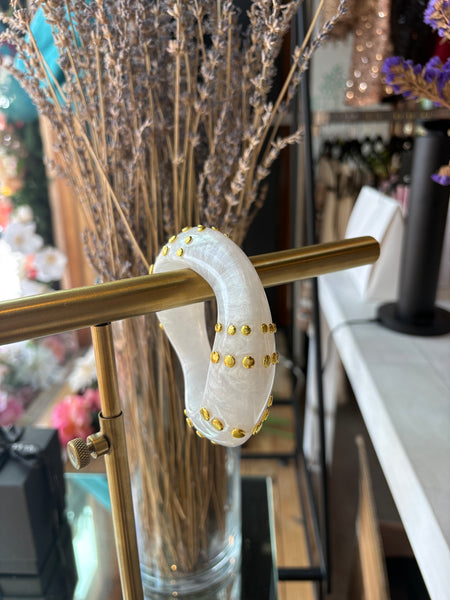 Modern Bejeweled Bangles