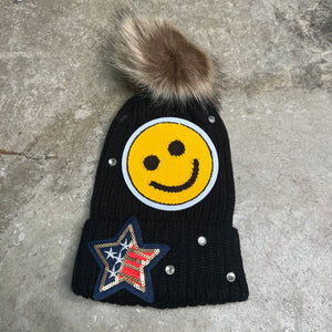 Happy Face Beanie